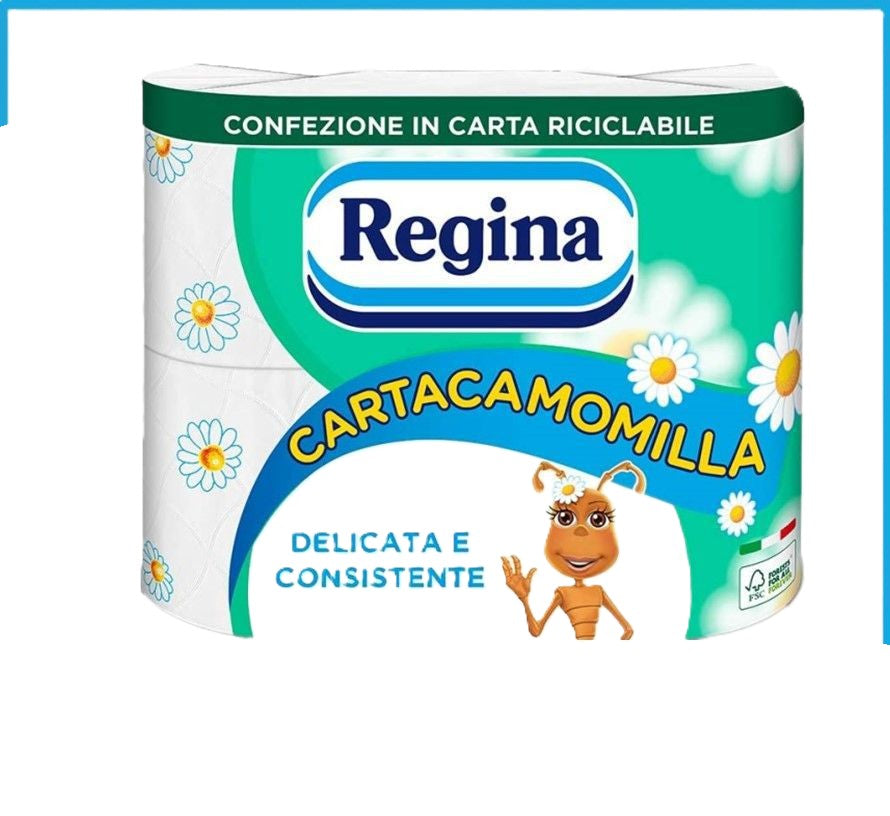 regina carta camomilla 4pz
